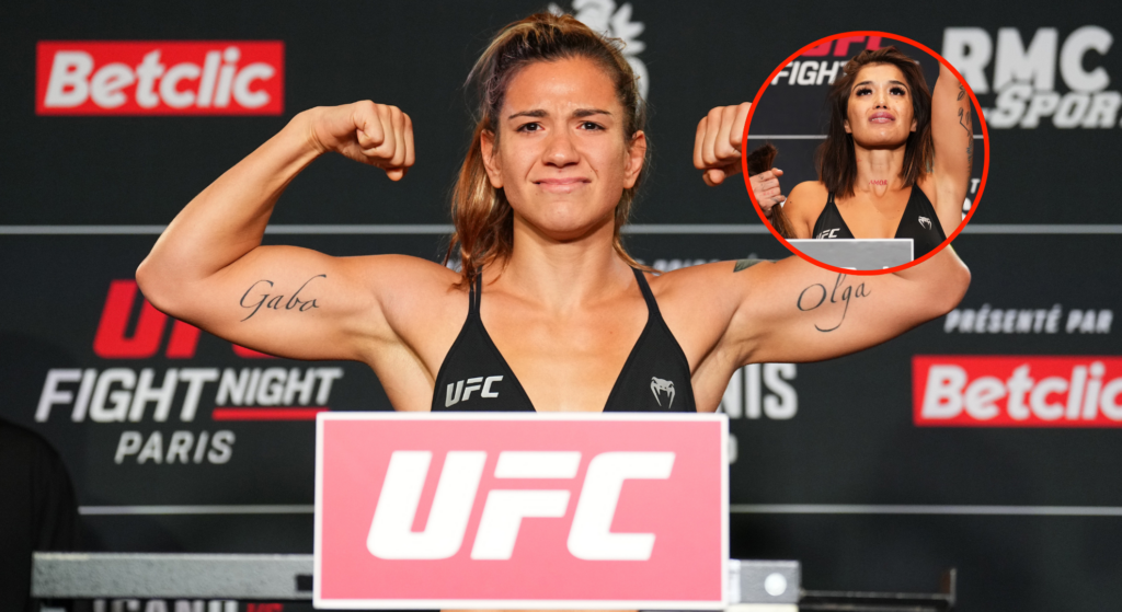 MMA fighter who struggled to the scales and missed weight for UFC Paris beforehand mocked rival who minimize hair to make weight