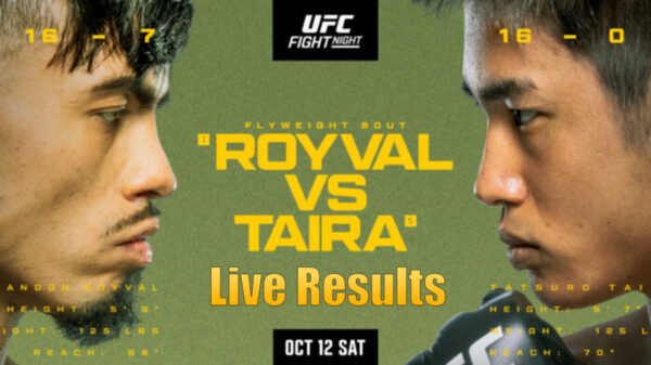 UFC Vegas 98 Dwell Outcomes: Brandon Royval vs Tatsuro Taira