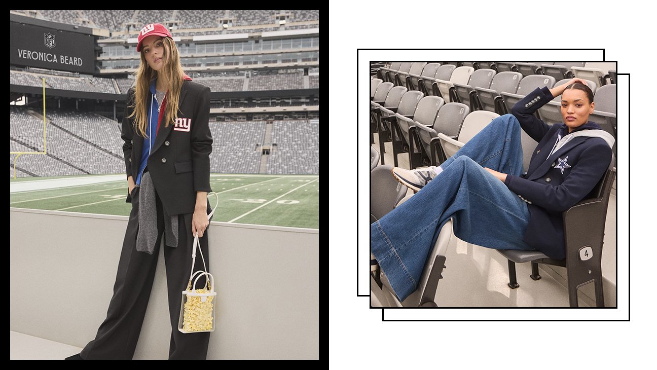 Womenswear Label Veronica Beard Companions With the NFL on 32 Timeless Workforce Jackets