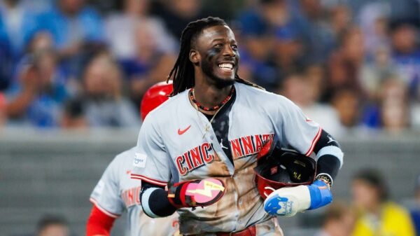 Video: Reds’ Elly De La Cruz Turns into fifth MLB Participant Ever to Hit 20 HR, Steal 60 Bases