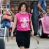 Sydney Sweeney Wears Pink Boxing Gear on Film Set of Christy Martin Biopic