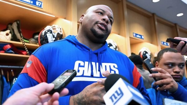 Dexter Lawrence able to dig in as Giants chief after making frustration identified