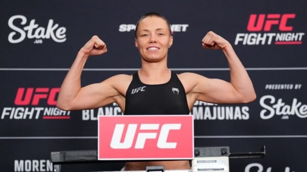 UFC Edmonton weigh-in outcomes: Brandon Moreno, Rose Namajunas set for prime contender fights