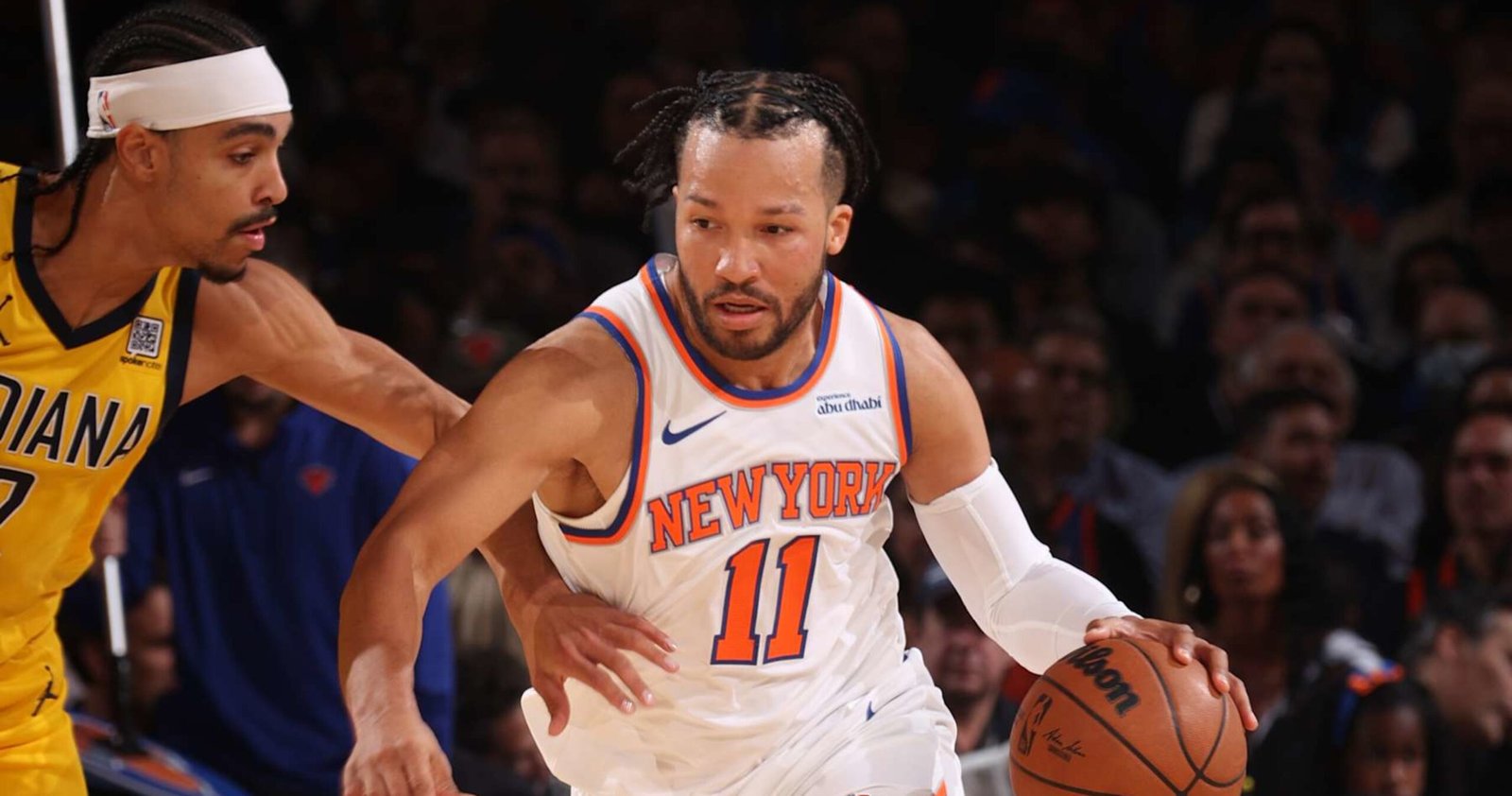 Jalen Brunson Outduels Tyrese Haliburton, Hyped By NBA Followers in Knicks Win vs. Pacers