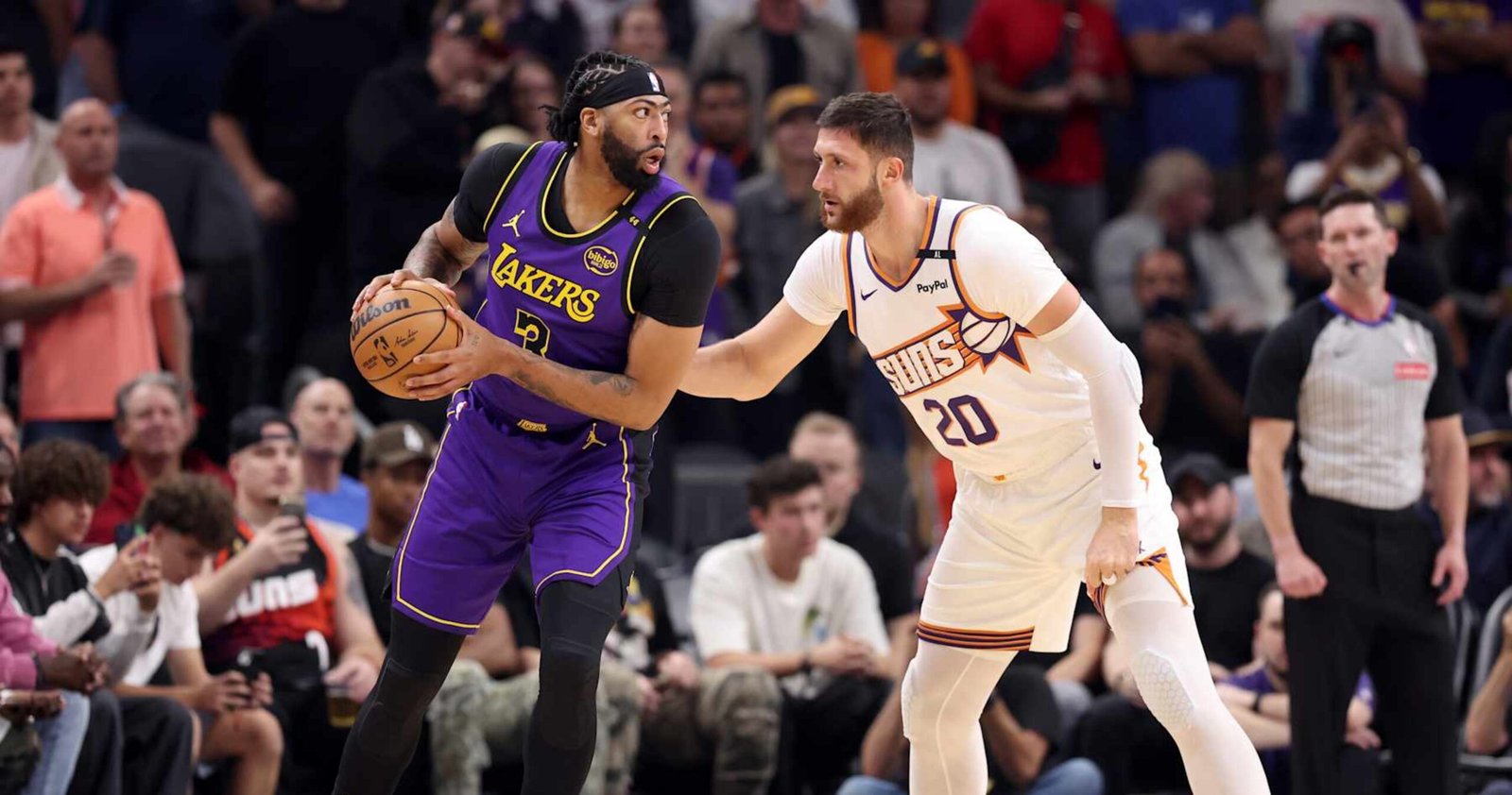 Anthony Davis Excites NBA Followers as LeBron James, Lakers Tackle Kevin Durant, Suns