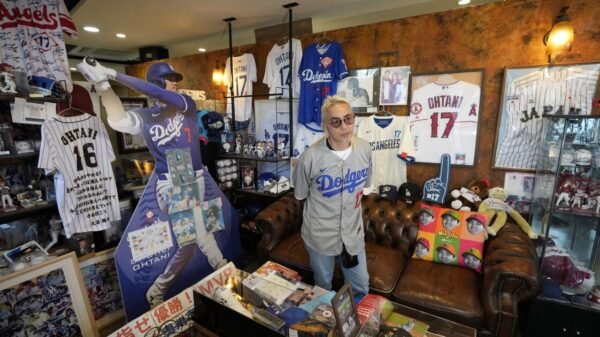 In Ohtani’s Dodger blue hometown, a shrine to his baseball expertise, and humanity