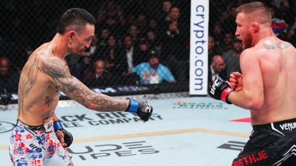 Max Holloway mocks Ilia Topuria for senseless problem: This isn’t for the ‘dumbest mom effer’ belt