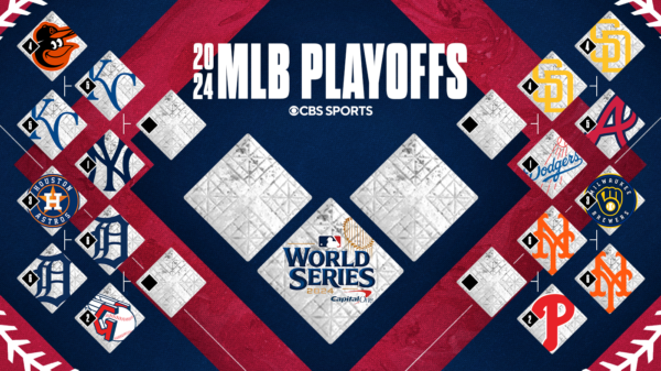 2024 MLB playoff bracket: ALDS, NLDS schedule for Yankees vs. Royals, Phillies vs. Mets, extra