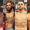 UFC veterans in MMA and boxing motion Sept. 13-14