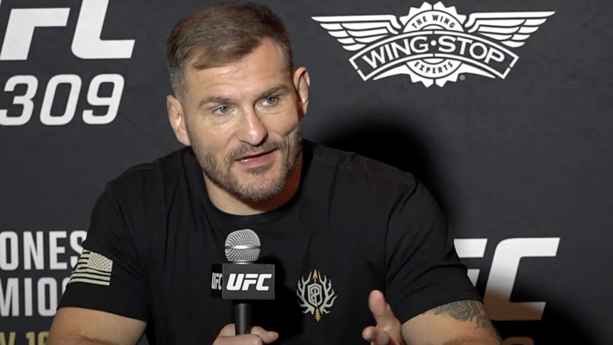 Stipe Miocic reacts to Jon Jones risk over trash speak | Video