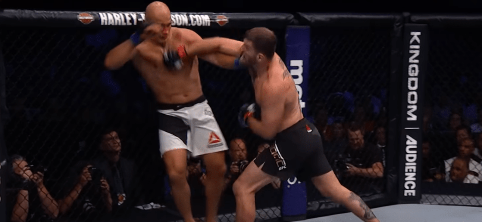 Watch: Free Combat — Stipe Miocic vs. Junior Dos Santos II