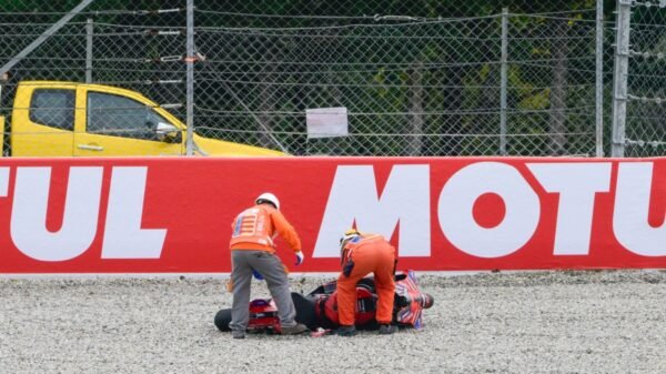 Bagnaia explains weird post-FP1 crash after Vinales run-in