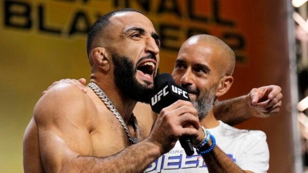 Belal Muhammad laughs off Ilia Topuria revealing plans to change into 3 division champ: ‘Dude’s obtained Napoleon syndrome’