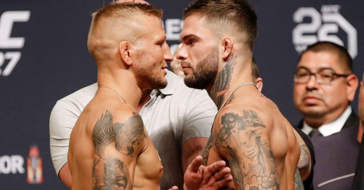 TJ Dillashaw claims the UFC “put like $6 million” into advertising and marketing Cody Garbrandt as the following Conor McGregor