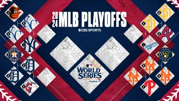 2024 MLB playoff bracket: Mets oust Phillies, advance to NLCS; schedule for Yankees-Royals, Padres-Dodgers