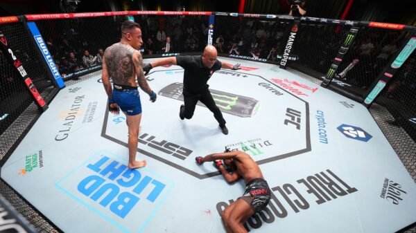 Carlos Prates faceplants Neil Mangy with brutal one-punch knockout in UFC Vegas 100 most important occasion