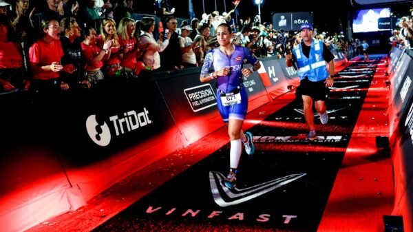 Olympic tennis champion aces triathlon by finishing the brutal IRONMAN World Championship