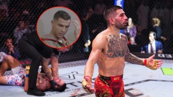 Ilia Topuria hits again at Cristiano Ronaldo after footage emerges of soccer icon questioning his largest win forward of UFC 308