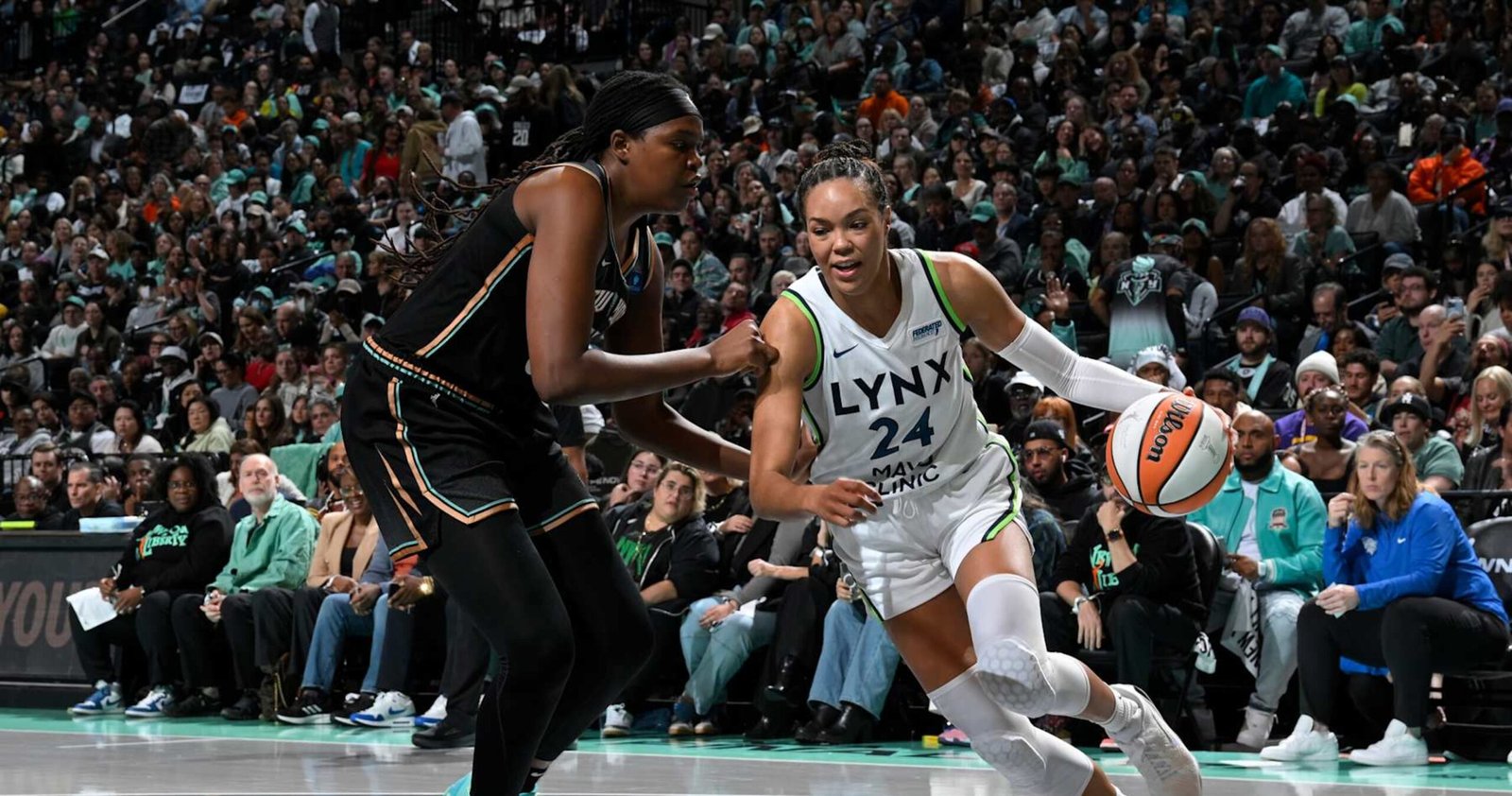 Napheesa Collier, Lynx Stun Followers with Wild OT Win vs. Liberty in WNBA Finals Recreation 1