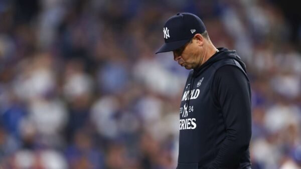 Aaron Boone Criticized By MLB Followers as Decide, Yankees Lose World Sequence G1 vs. Dodgers