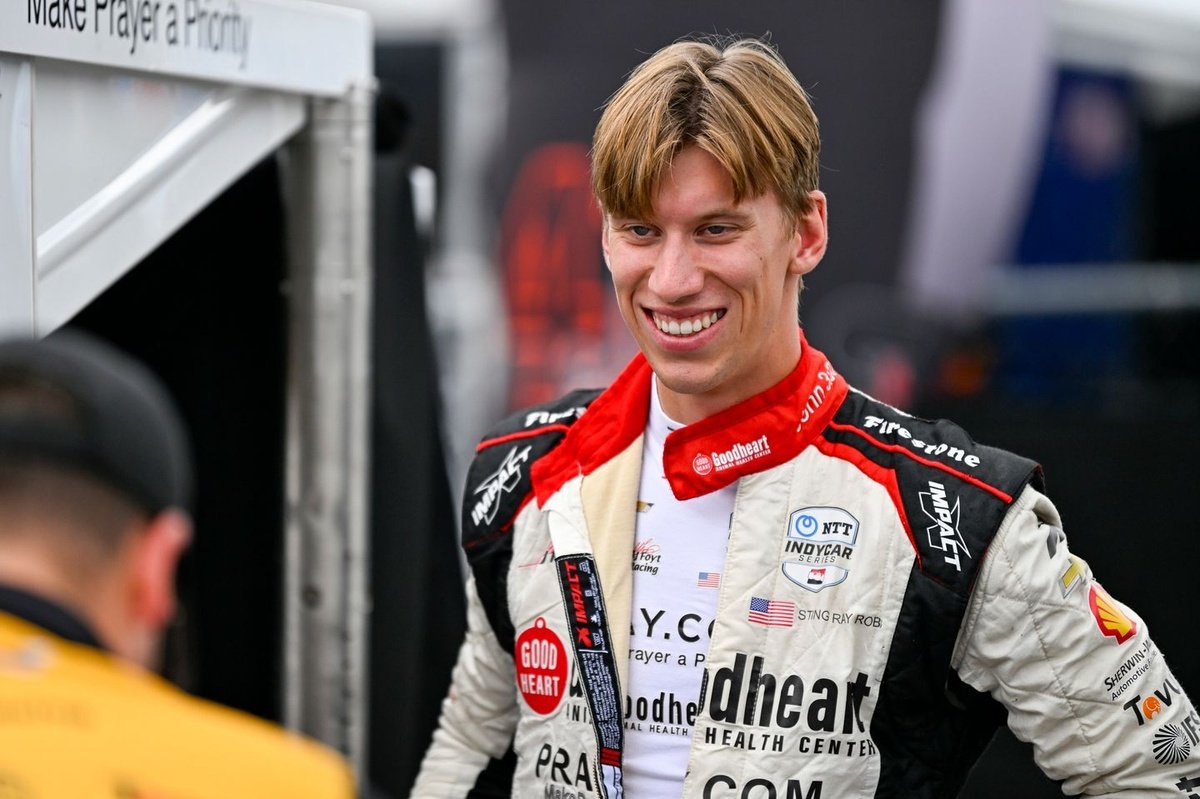 Sting Ray Robb joins Juncos Hollinger Racing for 2025 IndyCar season