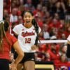 Shorthanded, Second-Ranked Nebraska Sweeps Illinois in First Large Ten Street Match