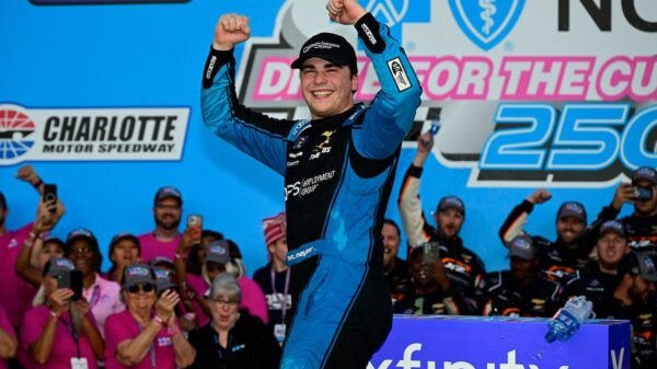 Sam Mayer saves Xfinity title hopes with dramatic Roval win