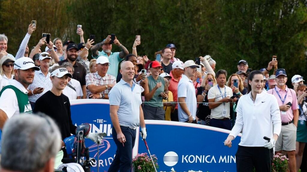 Caitlin Clark at The Annika pro-am: Sights and sounds at Pelican Golf Membership