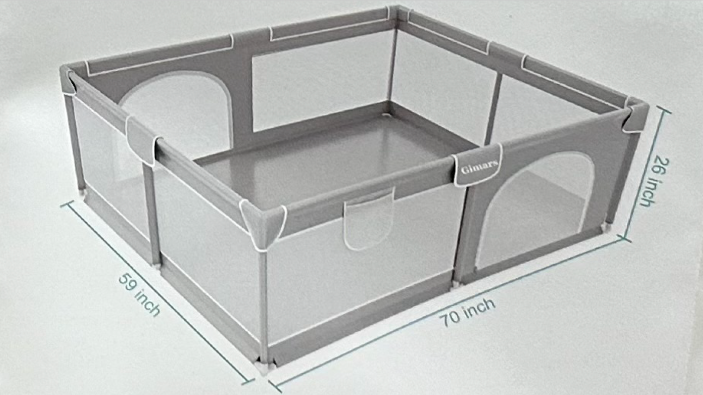 Gimars Playpens Recalled Because of Entrapment and Suffocation Hazards; Violation of Federal Rules for Play Yards; Imported by Shenzhen Jingdu Know-how and Bought Solely on Amazon.com