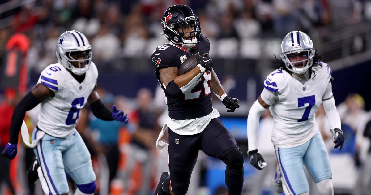 Texans defeat Cowboys 34-10 in ‘Monday Night time Soccer’