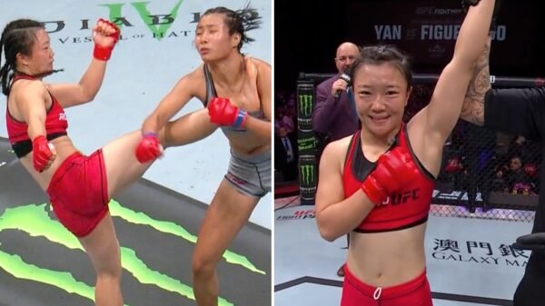 Ming Shi’s UFC Battle Evening 248 knockout was stunning, however her mother and father are in for actual shock