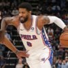 Paul George hyperextends left knee for second time in a month as 76ers season goes from unhealthy to worse