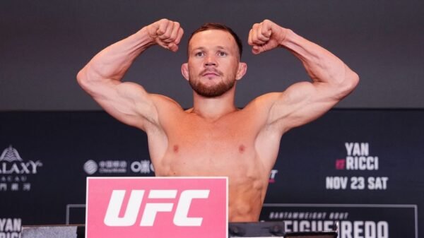 UFC Macau weigh-in outcomes: Petr Yan and Deiveson Figueiredo on level for bantamweight conflict