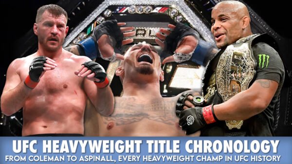 UFC heavyweight title historical past: Mark Coleman, Stipe Miocic, Tom Aspinall and extra