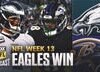 Jalen Hurts, Philadelphia Eagles SHUT DOWN Lamar Jackson, Baltimore Ravens | NFL on FOX Pod