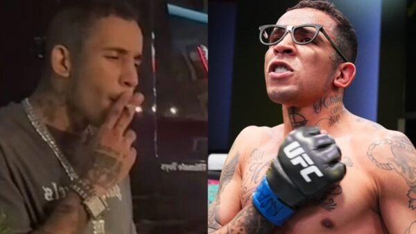 Carlos Prates says he smokes as much as 10 cigarettes a day after gorgeous UFC Vegas 100 win