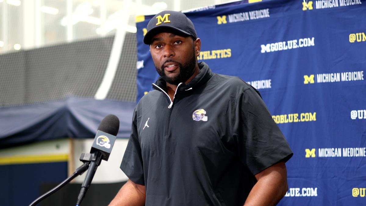 What Sherrone Moore mentioned about Michigan soccer on Tuesday