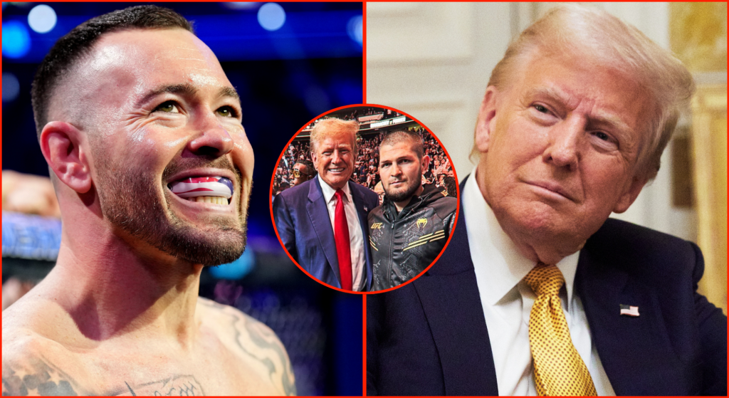 Colby Covington hilariously explains why Donald Trump named Khabib Nurmagomedov as his favourite UFC fighter