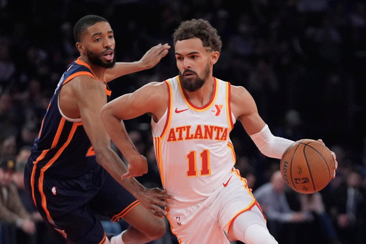 NBA Cup: Trae Younger trolls Knicks with brand cube roll as Hawks storm for comeback win into semifinals