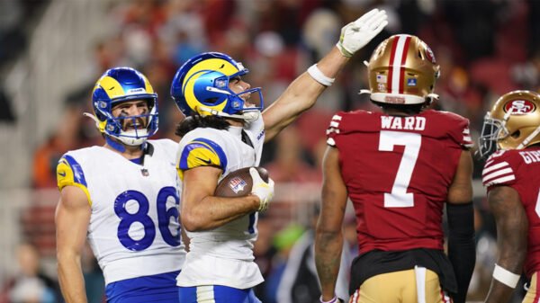 Rams troll 49ers with boombox graphic after key divisional win