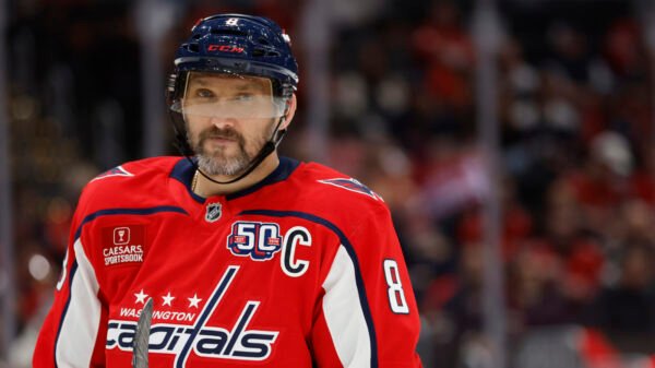 Watch: Capitals’ Alex Ovechkin skates earlier than staff observe in non-contact jersey for second straight day