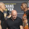 Alex Pereira and Jamahal Hill nearly get in fist battle | Video