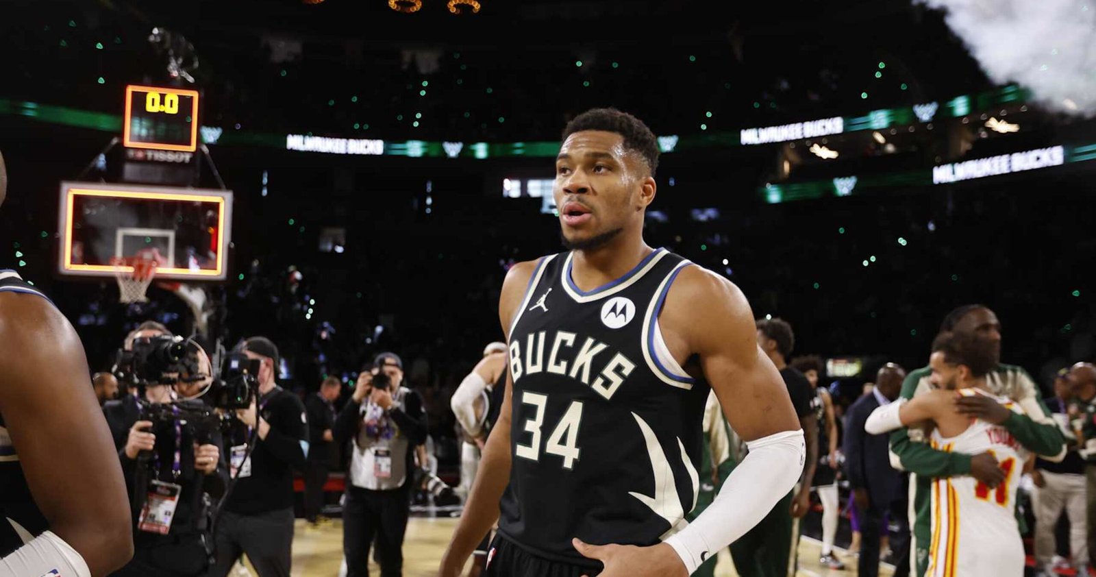 Giannis: Bucks Must ‘Keep Locked in’ Getting into NBA Cup Finals vs. SGA, Thunder