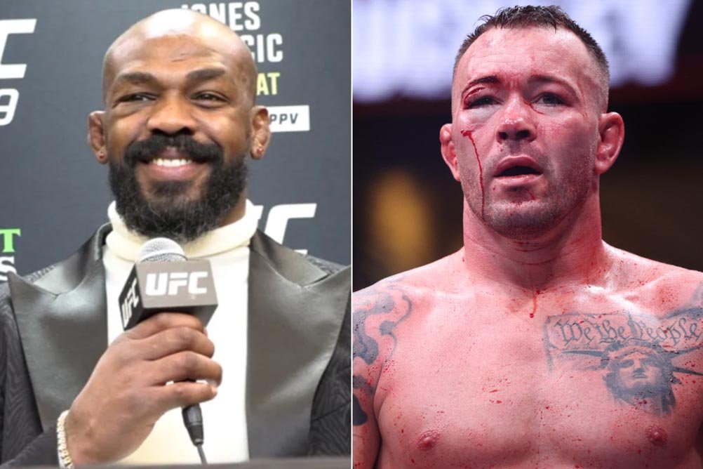 Jon Jones mocks Colby Covington with ‘huge shoutout’ after UFC Tampa loss