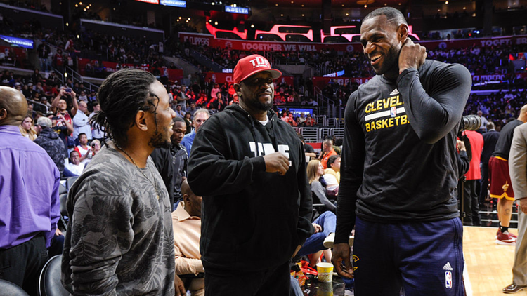 LeBron James Rocks Out To Kendrick Lamar’s “TV Off”