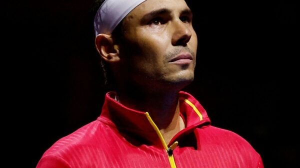 Feelings Overwhelm Rafael Nadal as He Breaks Down in Tears Listening to the Spanish Nationwide Anthem at Davis Cup