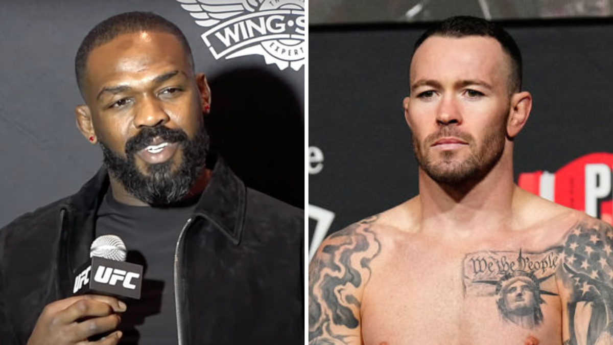 Jon Jones mocks Colby Covington following UFC Tampa loss