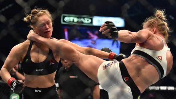 Watch UFC’s all-time largest upsets, together with Holly Holm’s iconic head kick knockout of Ronda Rousey