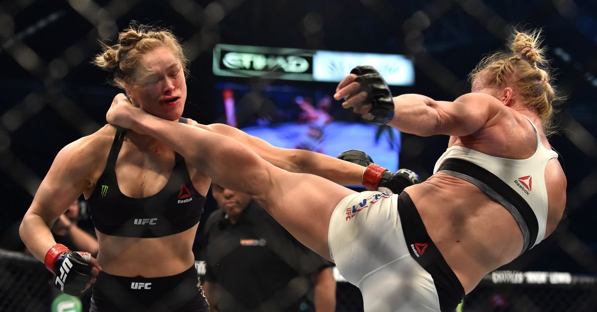 Watch UFC’s all-time largest upsets, together with Holly Holm’s iconic head kick knockout of Ronda Rousey