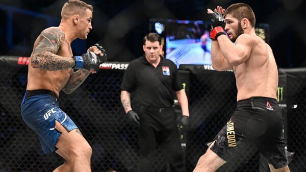 Khabib Nurmagomedov urges ‘old fashioned’ UFC lightweights like Dustin Poirier to retire